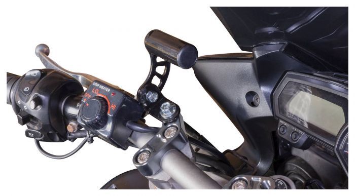 Bike It Motorcycle Motorbike Handlebar Accessory Mount For 22.2mm Accessory