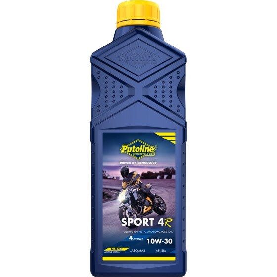 Putoline Sport 4R 10W/30 Semi Synthetic N-Tech Motorcycle Motorbike Oil 1ltr