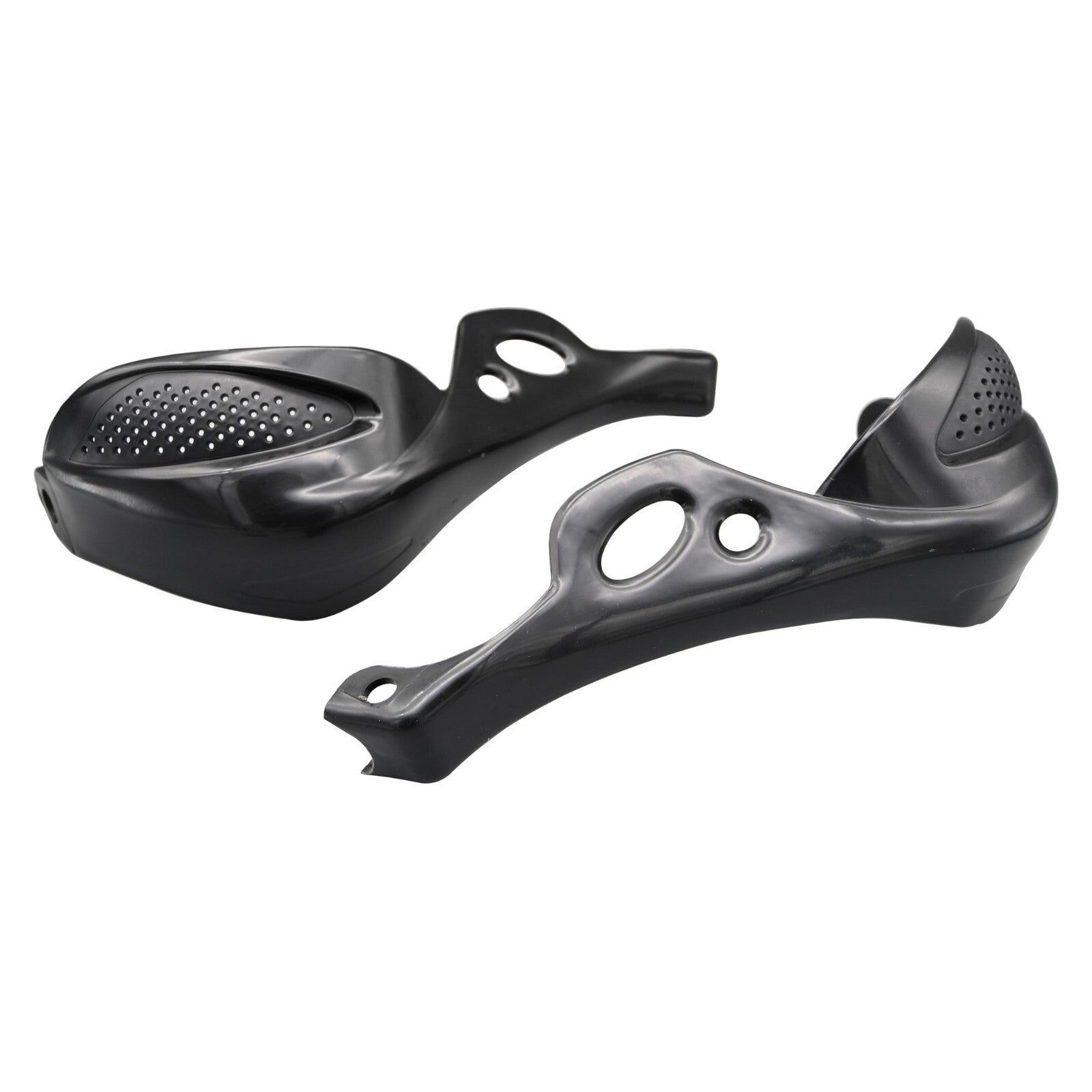 Bike It Universal GP-PRO Rally Vented Handguards - Black (Fitting kit Included)