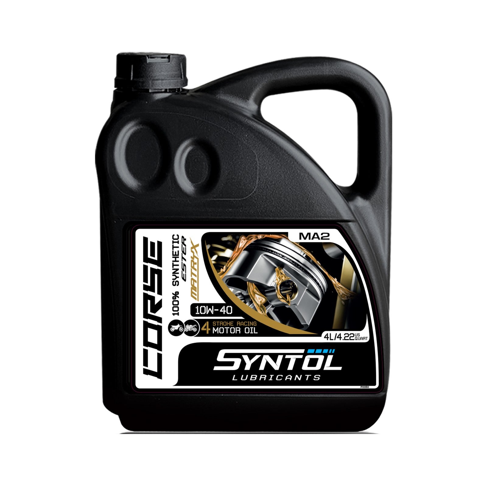 Syntol Corse 4T 10W-40 Fully Synthetic Oil 4 Litre