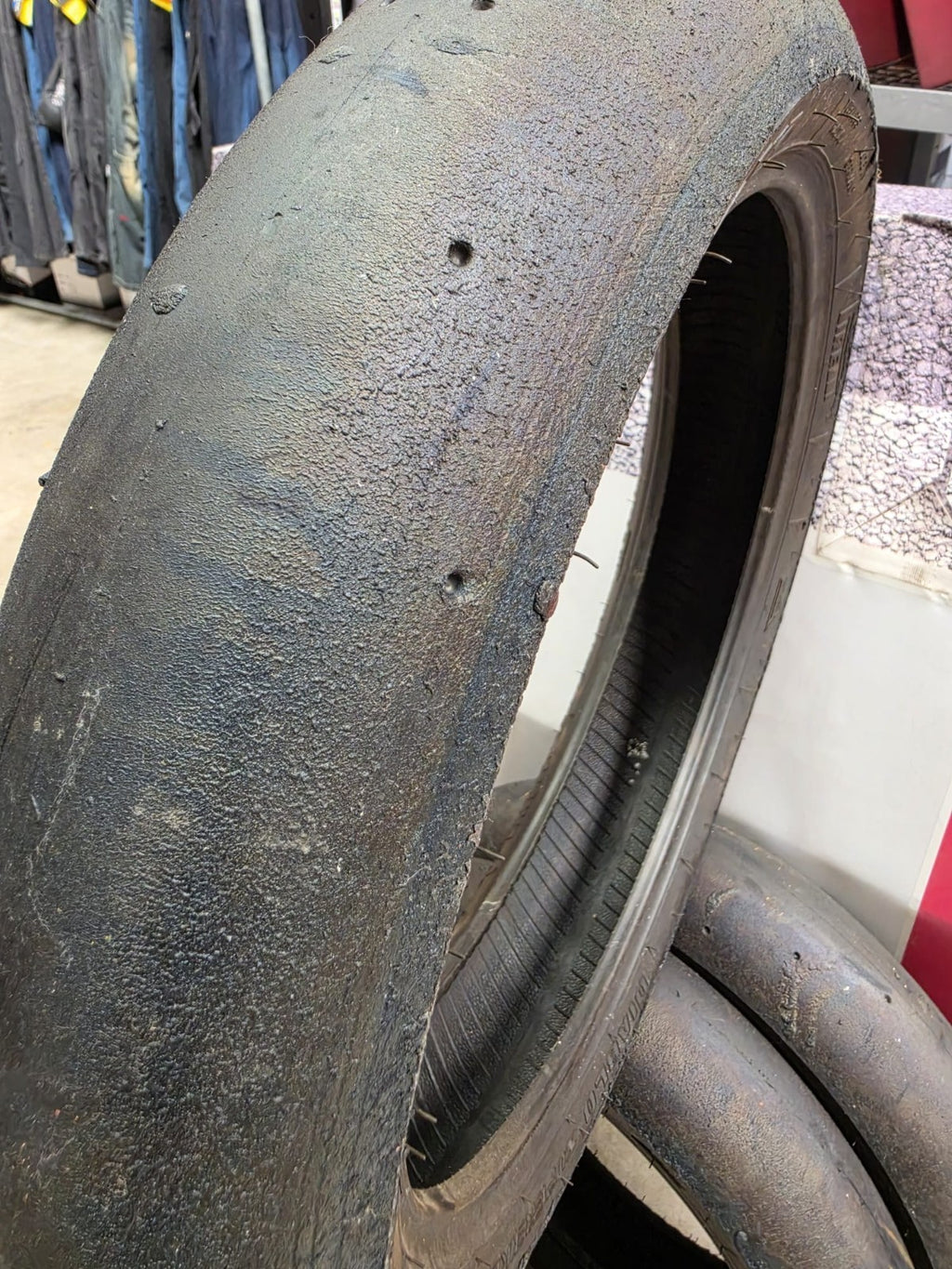 Pirelli Diablo Superbike SC1 125/70-17 Used BSB Scrub Motorcycle Tyre - SF1