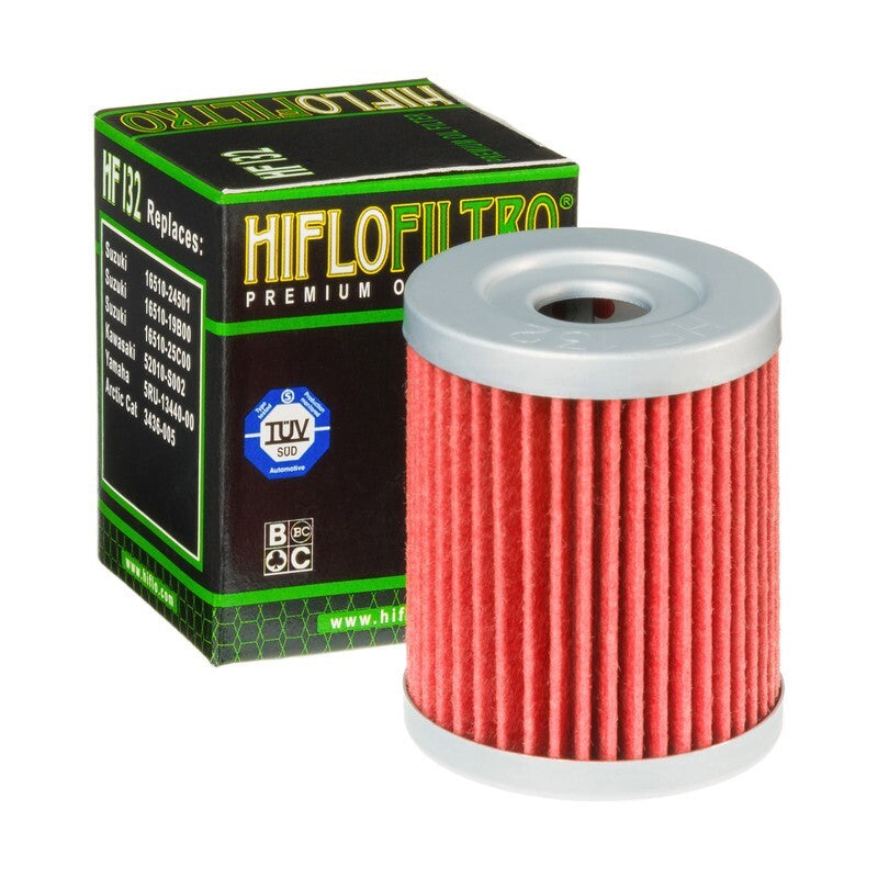 Hiflo Filtro HF132 Motorcycle Motorbike Oil Filter Replaces Suzuki Kawaski Yamah