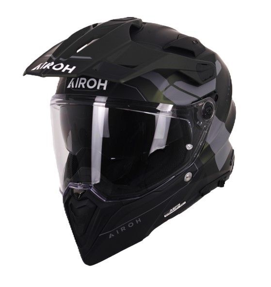 Airoh Commander 2 Adventure ACU Gold ECE 22.06 Motorcycle Helmet Military Green