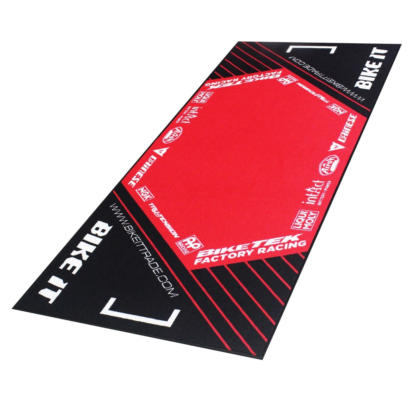 BikeTek Motorcycle Workshop/Garage Mat Oil & Water Resistant (190 x 80 cm)