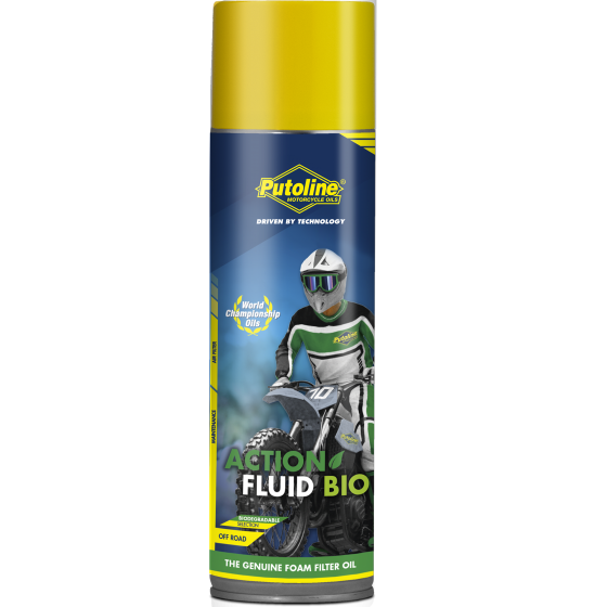 Putoline Action Fluid Bio Spray MX Off Road Motorbike Foam Air Filter Oil