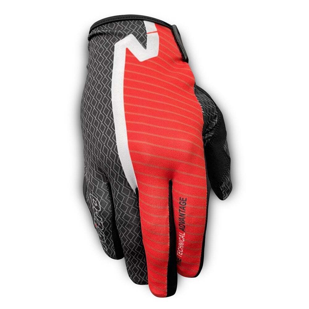 Nitro NG-MX10 Youth Childs Kids MX Off Road Gloves Red