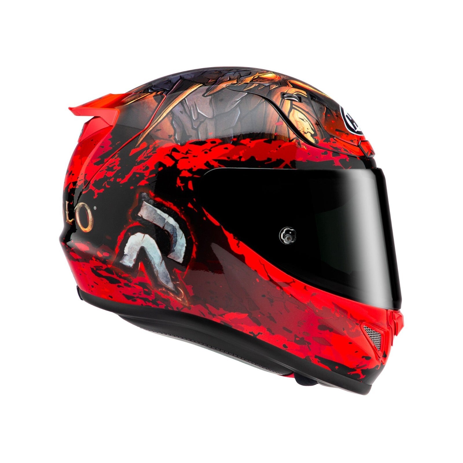 HJC RPHA12 Diablo Blizzard Limited Edition Full Face Motorcycle Motorbike Helmet