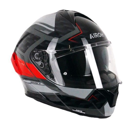 Airoh Spark 2 Chrono Full Face ECE2206 Motorcycle Motorbike Helmet Zenith Red
