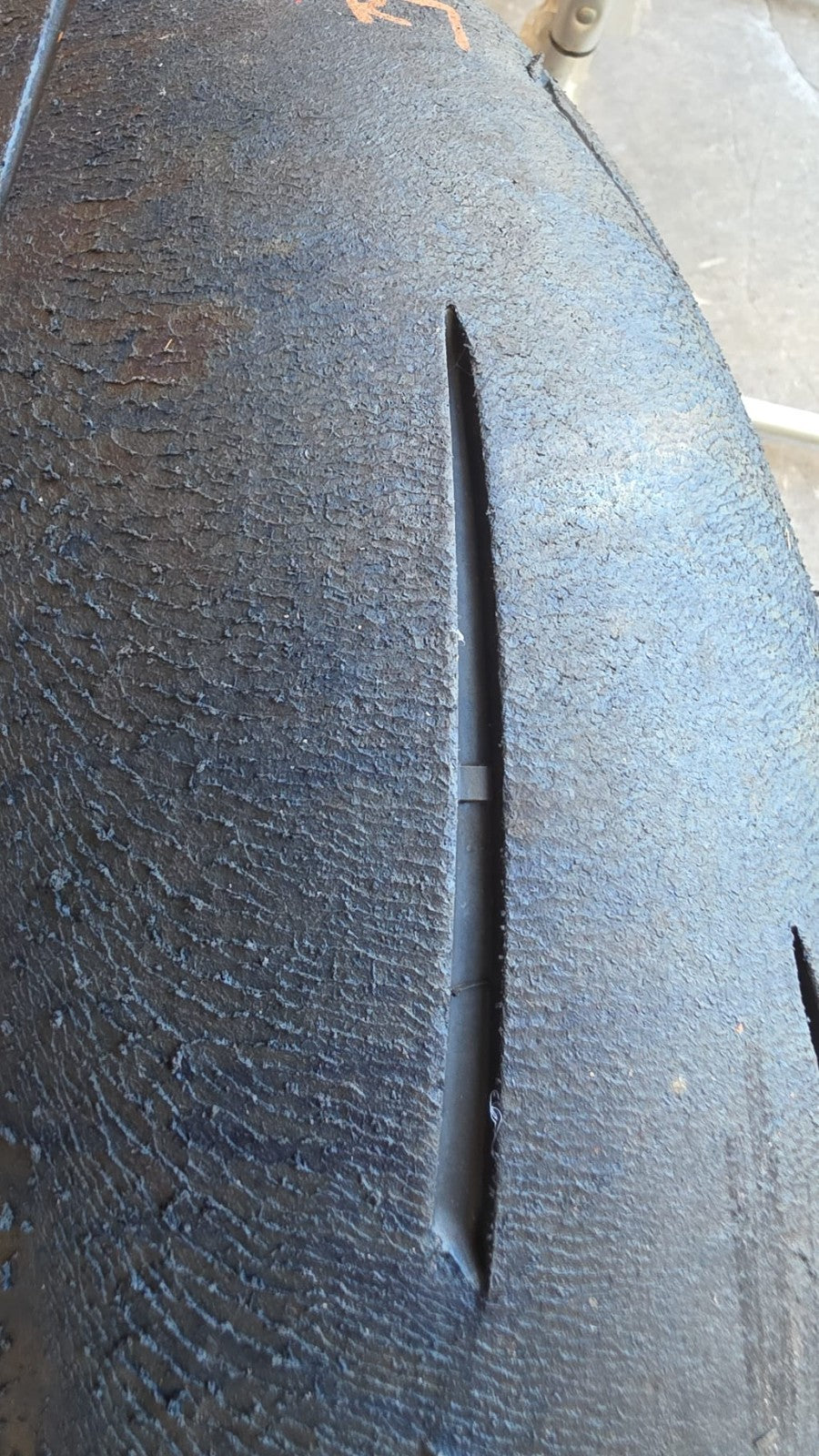 Pirelli Diablo Supercorsa Rear SC1 200/60-17 V4 Part worn scub motorcycle tyre