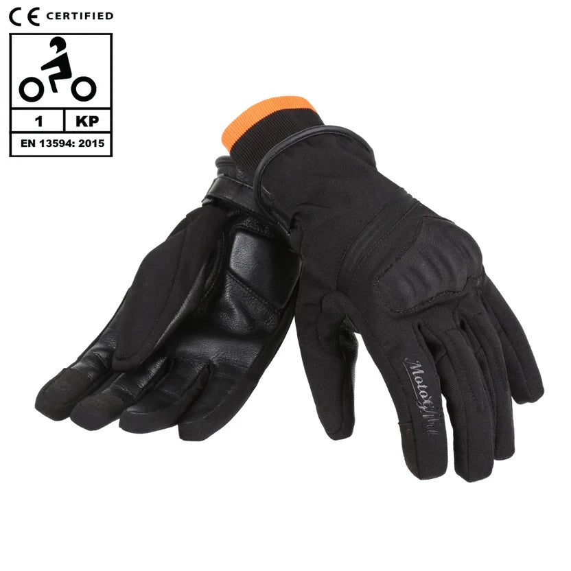 Moto Girl Amina Water Resistant Windproof CE Motorcycle Motorbike Gloves