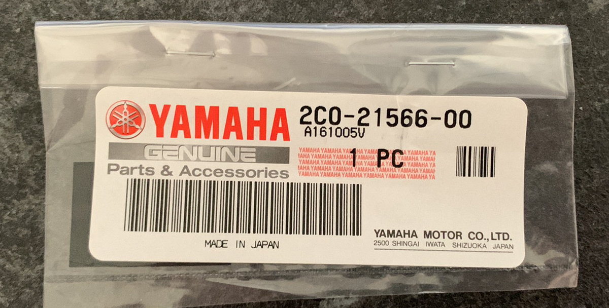 Yamaha New genuine R6 Tape 1,  ( 3cm x 2cm ) est. OEM 2C0-21566-00