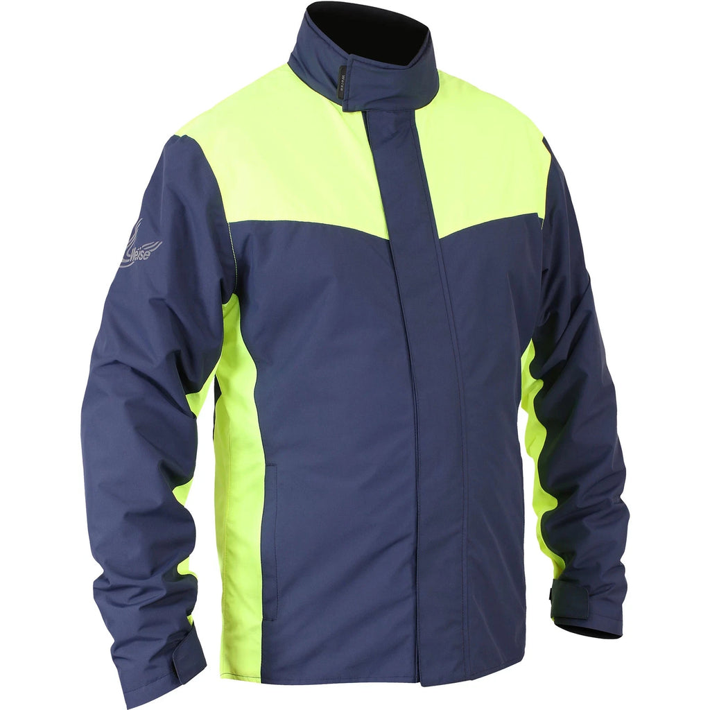 Weise Tempest Waterproof Motorcycle Motorbike Over Jacket Blue Yellow