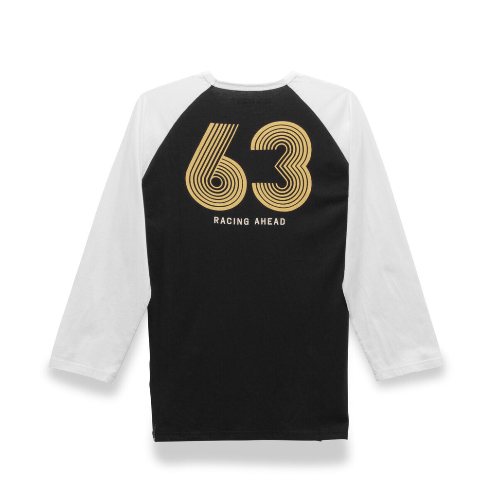 Alpinestars Six Three Premium Tee Casual Long Sleeve Tee T Shirt - Black White