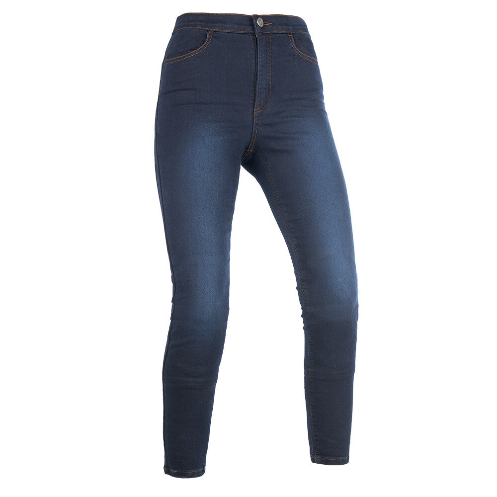 Oxford Super Jeggings 2 Women Ladies Full Aramid Lined Motorcycle Leggings Blue