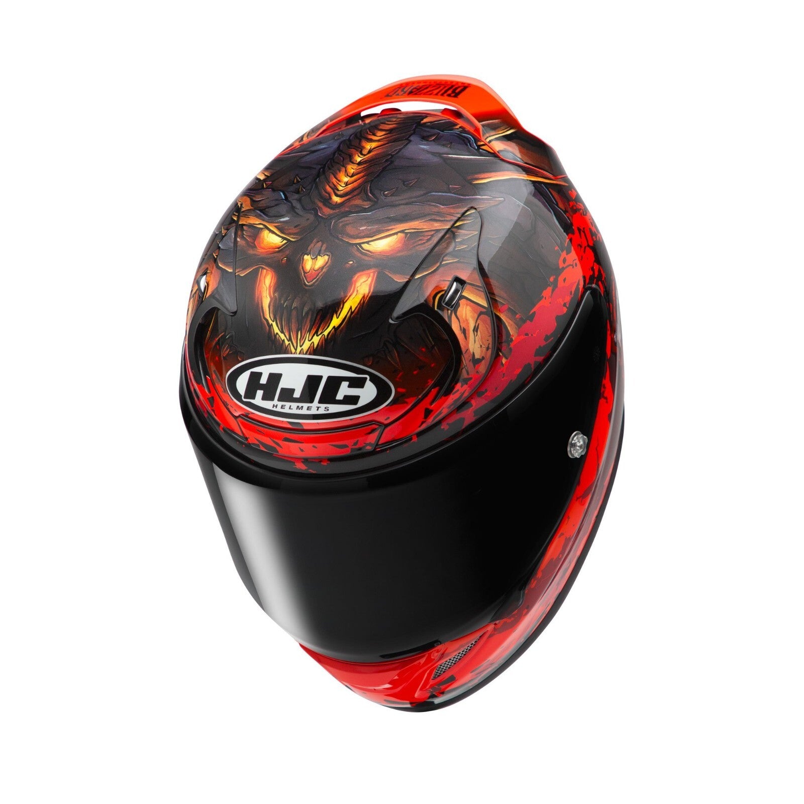 HJC RPHA12 Diablo Blizzard Limited Edition Full Face Motorcycle Motorbike Helmet