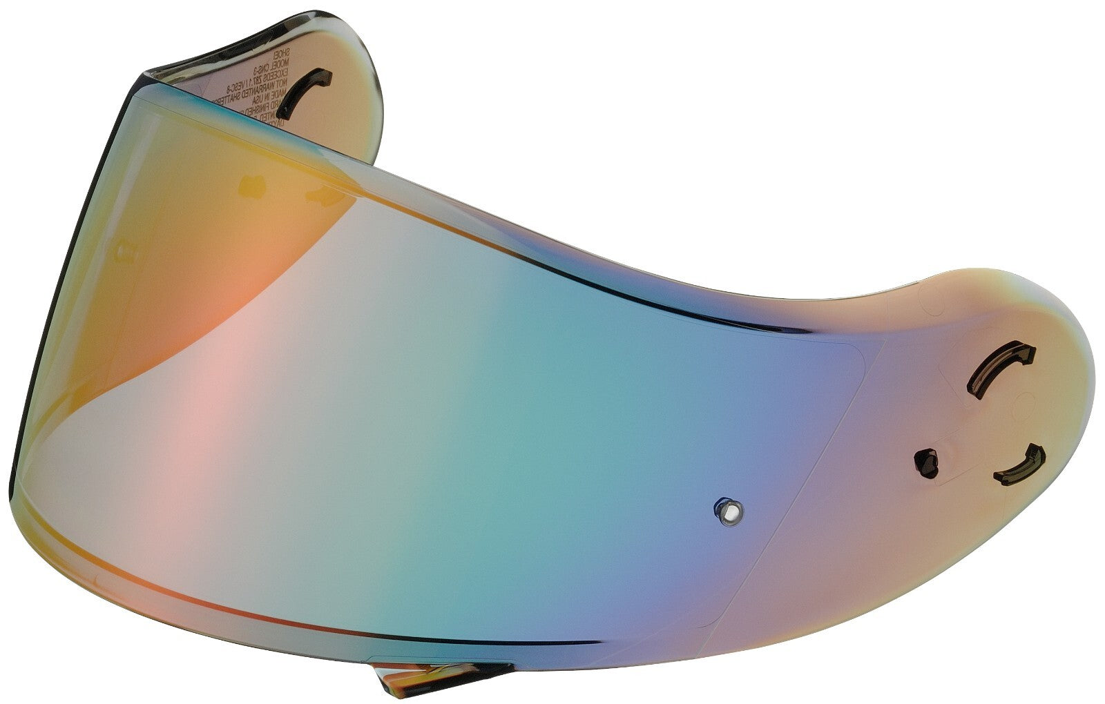 Genuine Shoei CNS-3 PN Spectra Fire Orange Visor To Fit Shoei Neotec 2