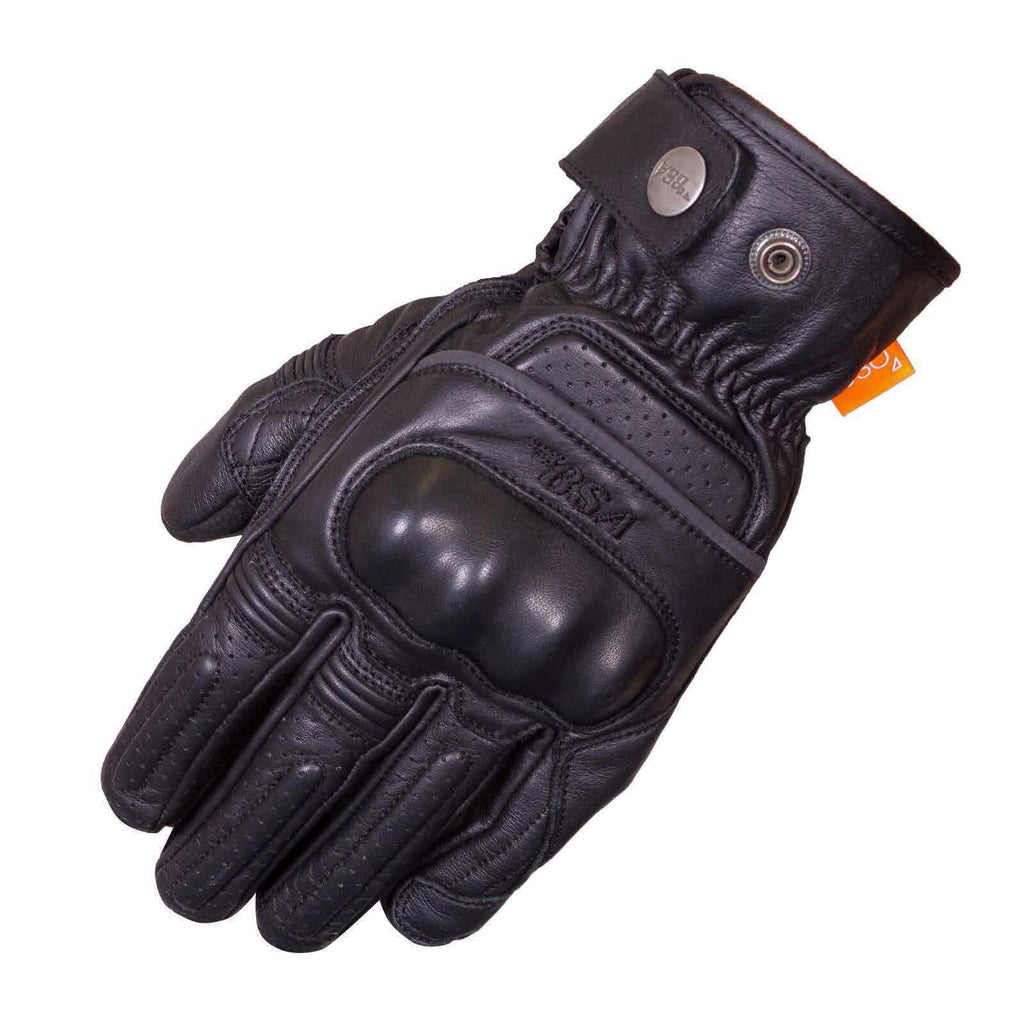 BSA Browning Leather Motorcycle Motorbike Gloves By Merlin D3O Armour