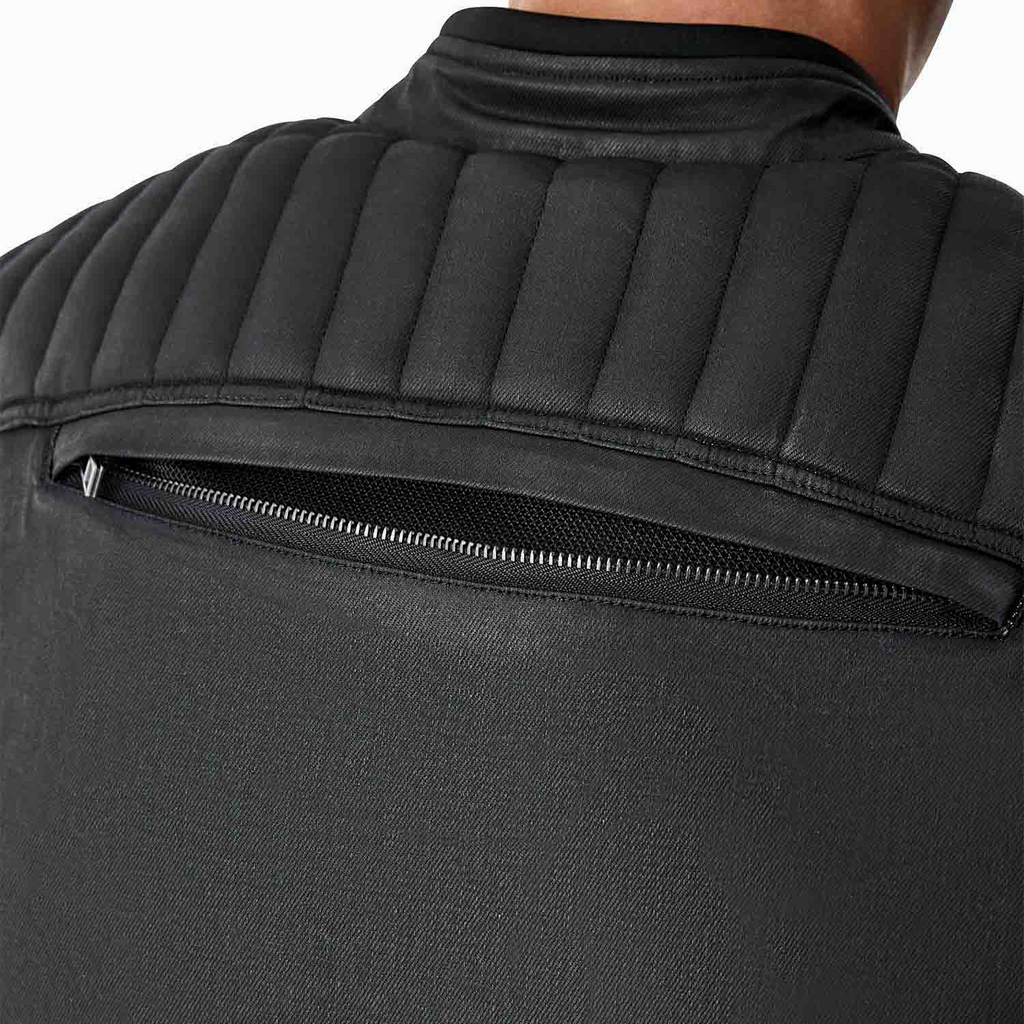 RST Brixton D3O Classic Waxed CE Textile Waterproof Motorcycle Motorbike Jacket