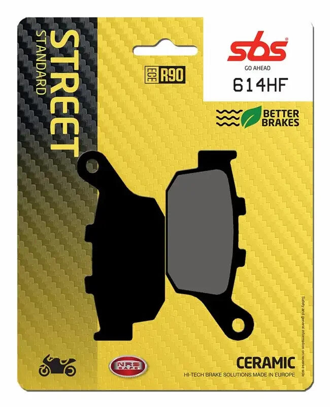SBS Sintered Rear Brake Pad 614HF