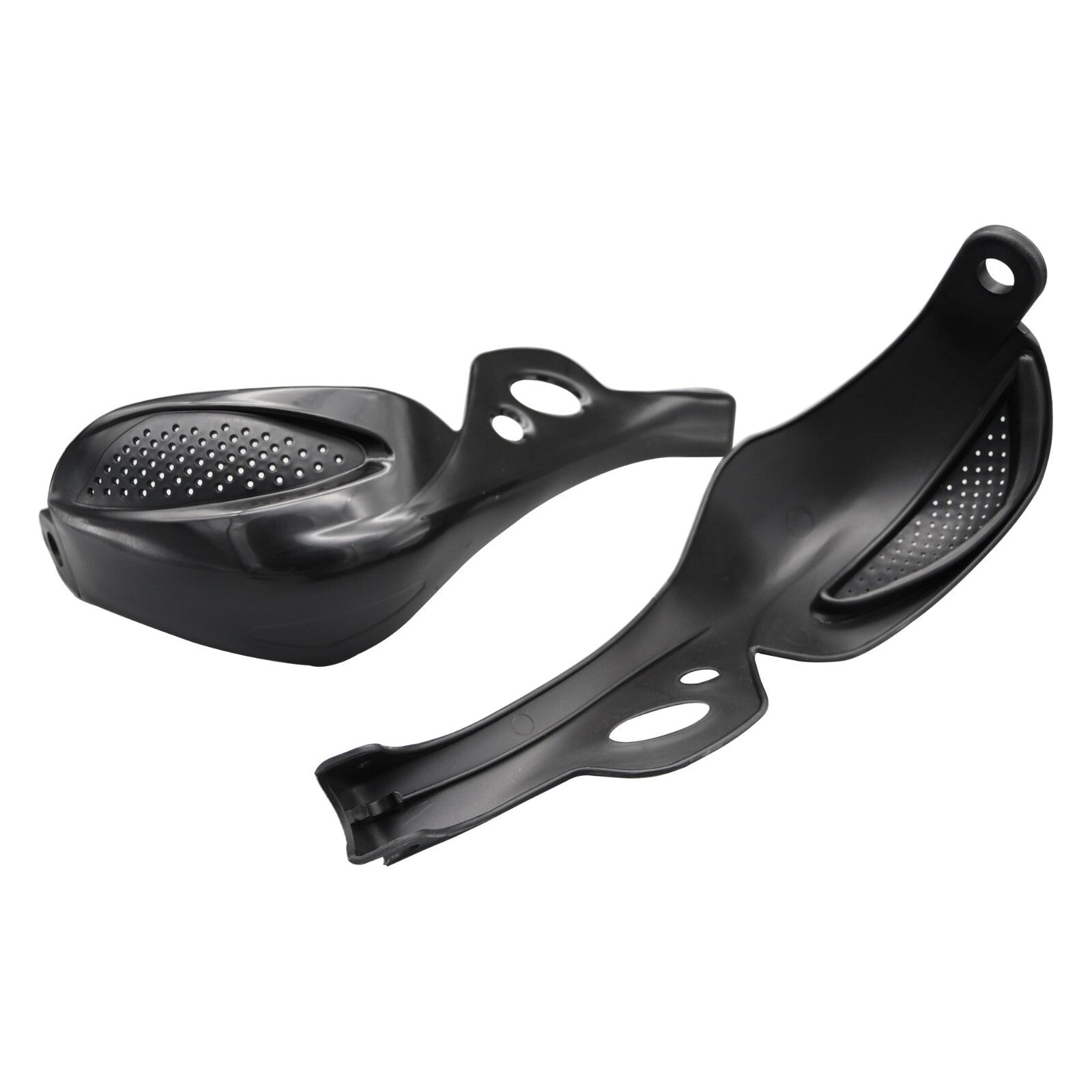 Bike It Universal GP-PRO Rally Vented Handguards - Black (Fitting kit Included)