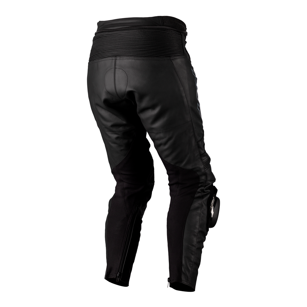 RST S1 CE AAA Ladies Womens Leather Motorcycle Motorbike Trousers Jeans - Black