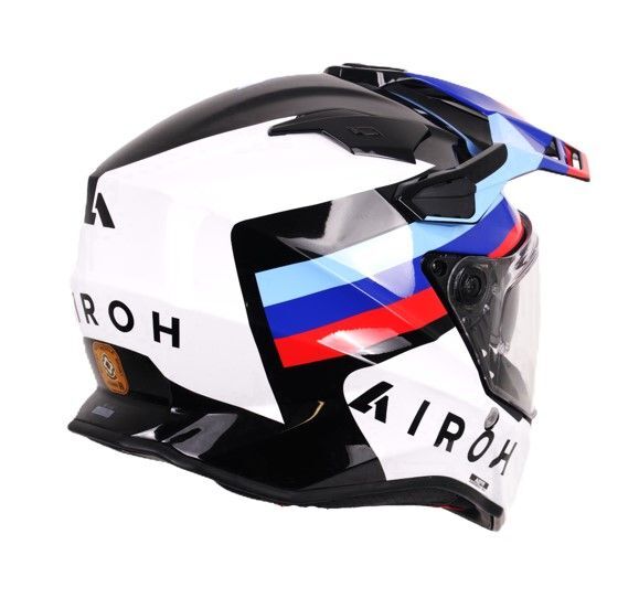 Airoh Commander 2 Adventure ECE 22.06 Carbon Motorcycle Helmet Doom Black Gloss