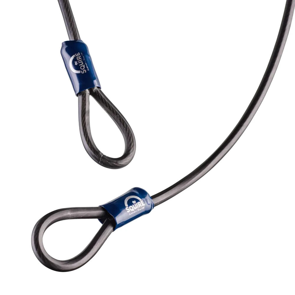 Squire Matterhorn 230 D-Lock & 1.8 Meter 10C Extender Cable Diamond Bicycle Pair