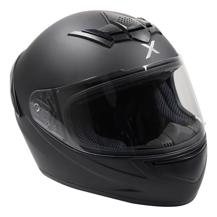 Axor Helmets Rage Full Face ECE Motorcycle Motorbike Helmet - Matt Black