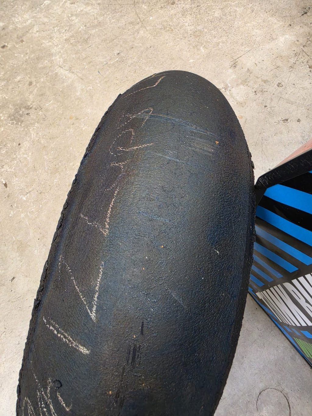 Pirelli Diablo Superbike SC0 120/70-17 Used BSB Scrub Motorcycle Tyre - SR1