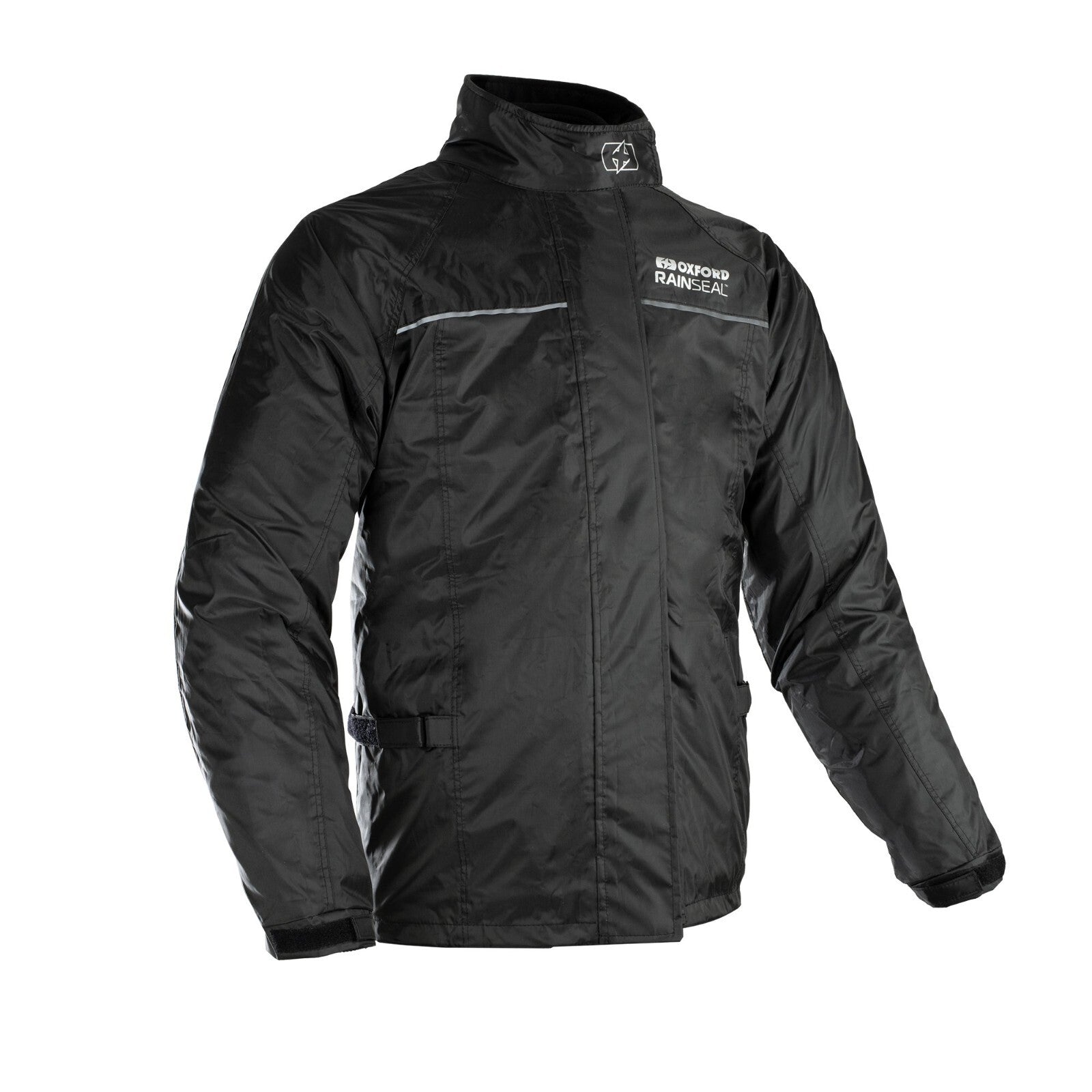 Oxford Rainseal Waterproof Motorcycle Motorbike Over Jacket - Black - RM212001