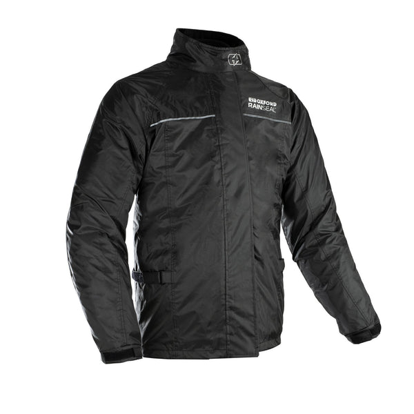 Oxford Rainseal Waterproof Motorcycle Motorbike Over Jacket - Black - RM212001