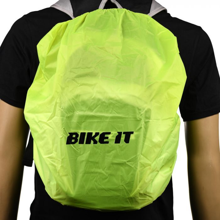 Bike It Hi Viz Waterproof And Reflective Rucksack Cover