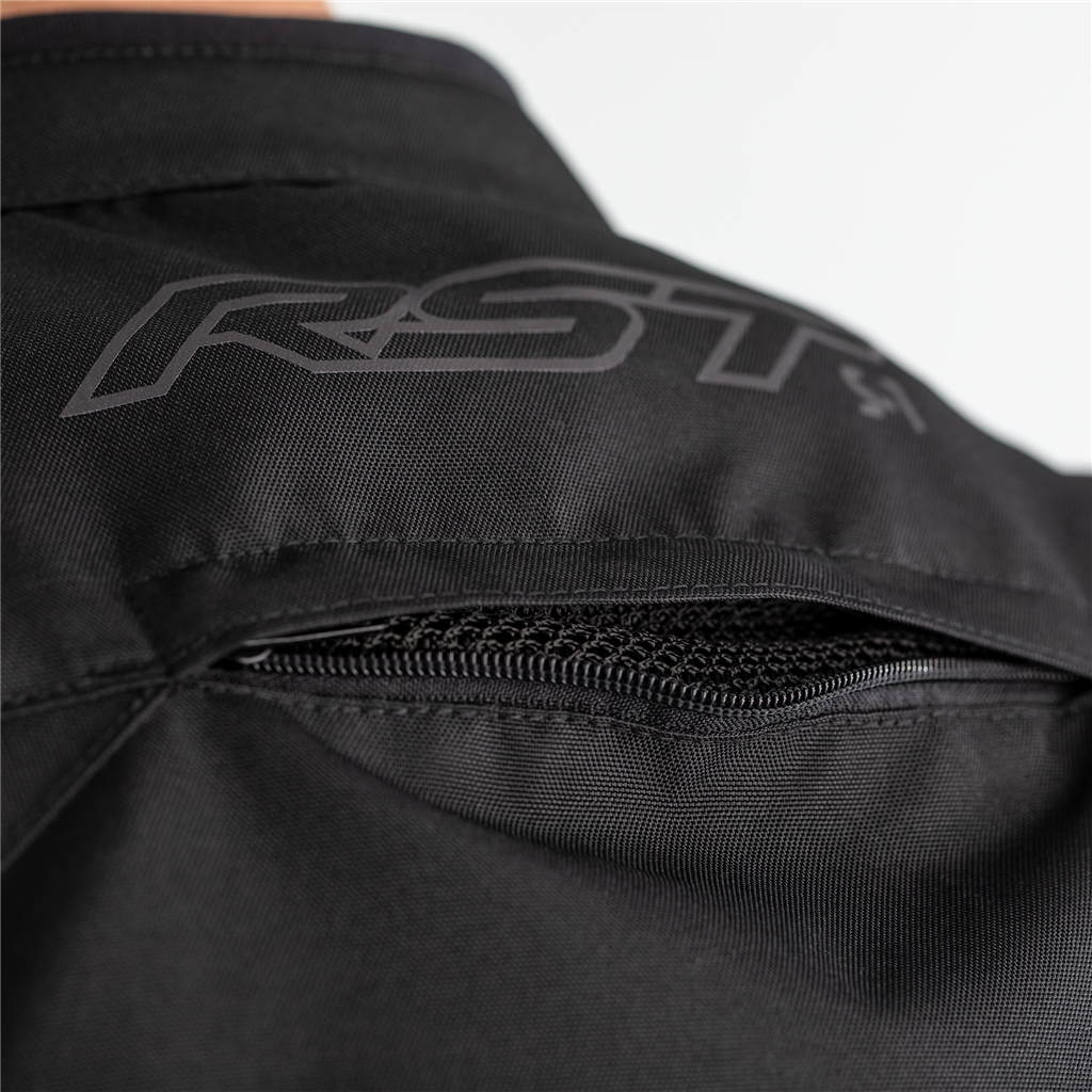 RST S1 Waterproof Textile Sports Style CE AA Motorcycle Motorbike Jacket Black