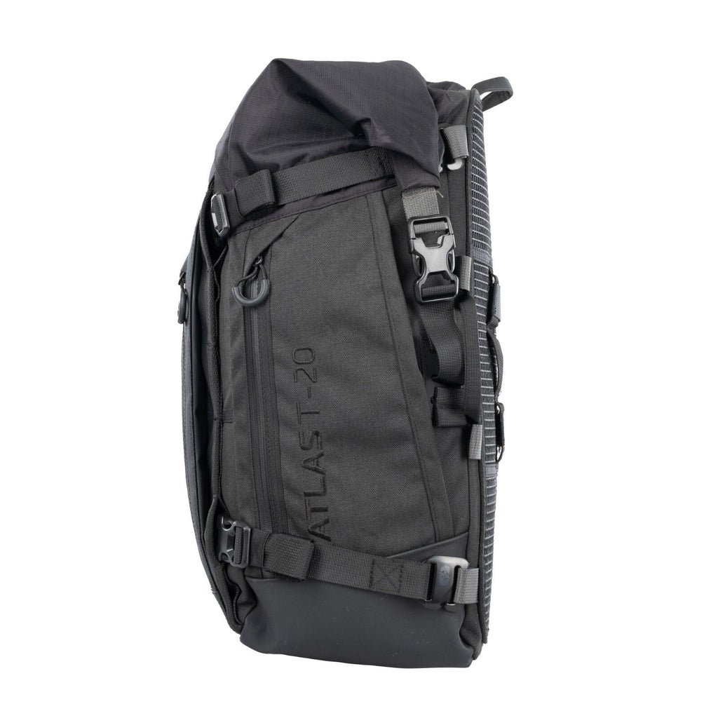 Oxford Atlas T-20 Advanced Motorcycle Motorbike Tourpack Black - OL00101