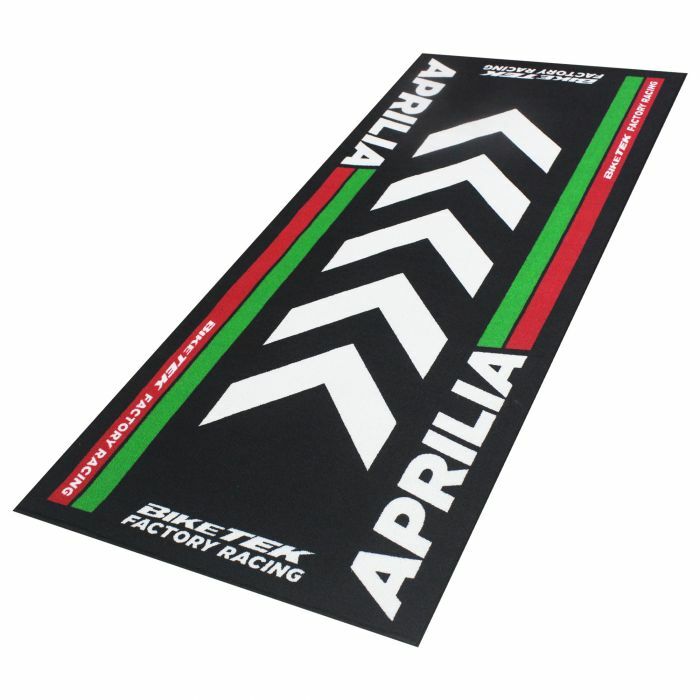 Bike Tek Aprilia Motorcycle Motorbike Workshop Garage Mat Series 4 190 x 80 cm