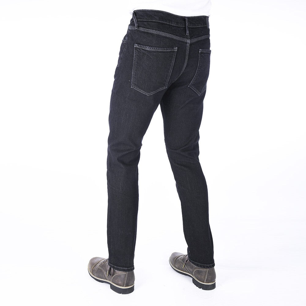 Oxford Original Approved AA Motorcycle Motorbike Jeans Black Slim Fit Long Leg