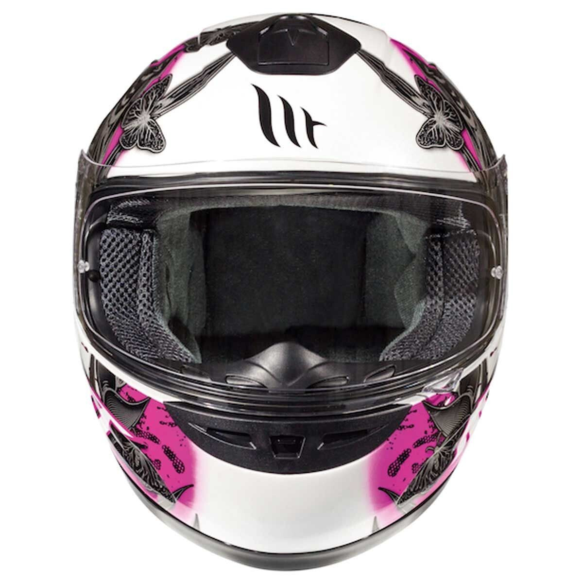 MT Thunder Breeze Pearl Pink - Kids Motorcycle Motorbike Helmet