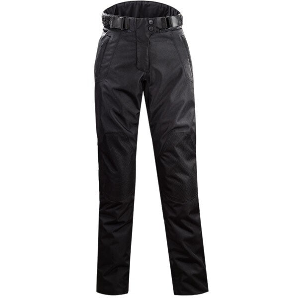LS2 Ladies Chart Evo Waterproof Motorcycle Motorbike Textile Jeans - Black - L