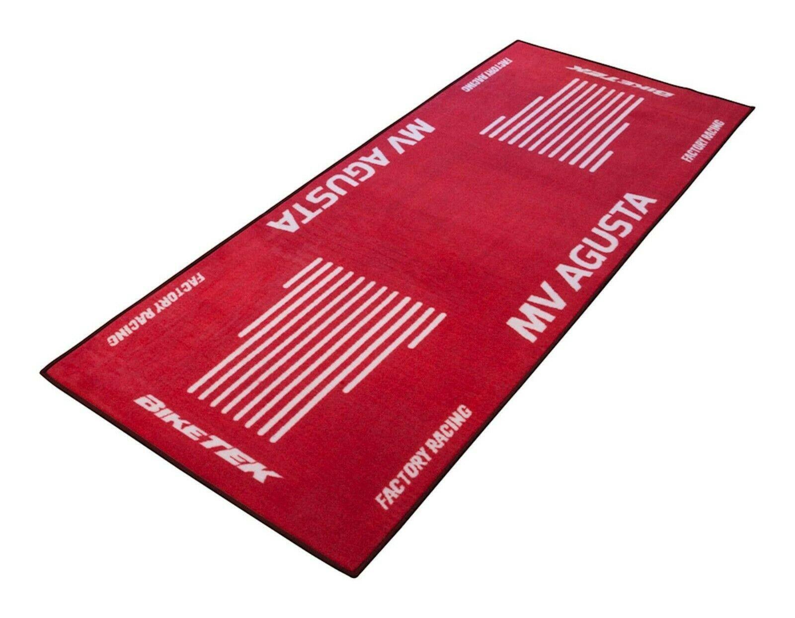 Bike Tek MV Agusta Motorcycle Motorbike Workshop Garage Mat Series 3 190x80cm