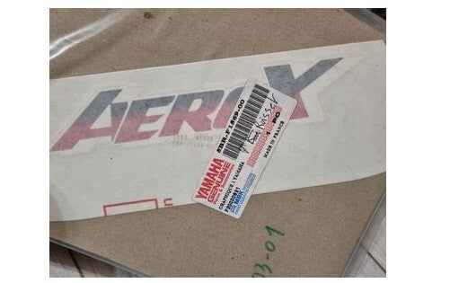Genuine Yamaha YQ50 Aerox 1997-98 Leg Shield Decal Emblem Graphic - 5BR-F1569-00