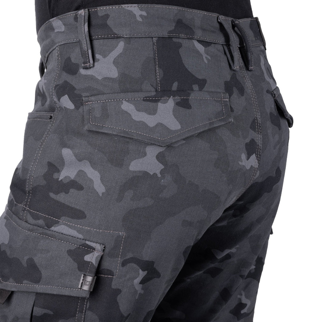 Oxford CE AA Armoured Mens Motorcycle Motorbike Cargo Pants Jeans Camo Print