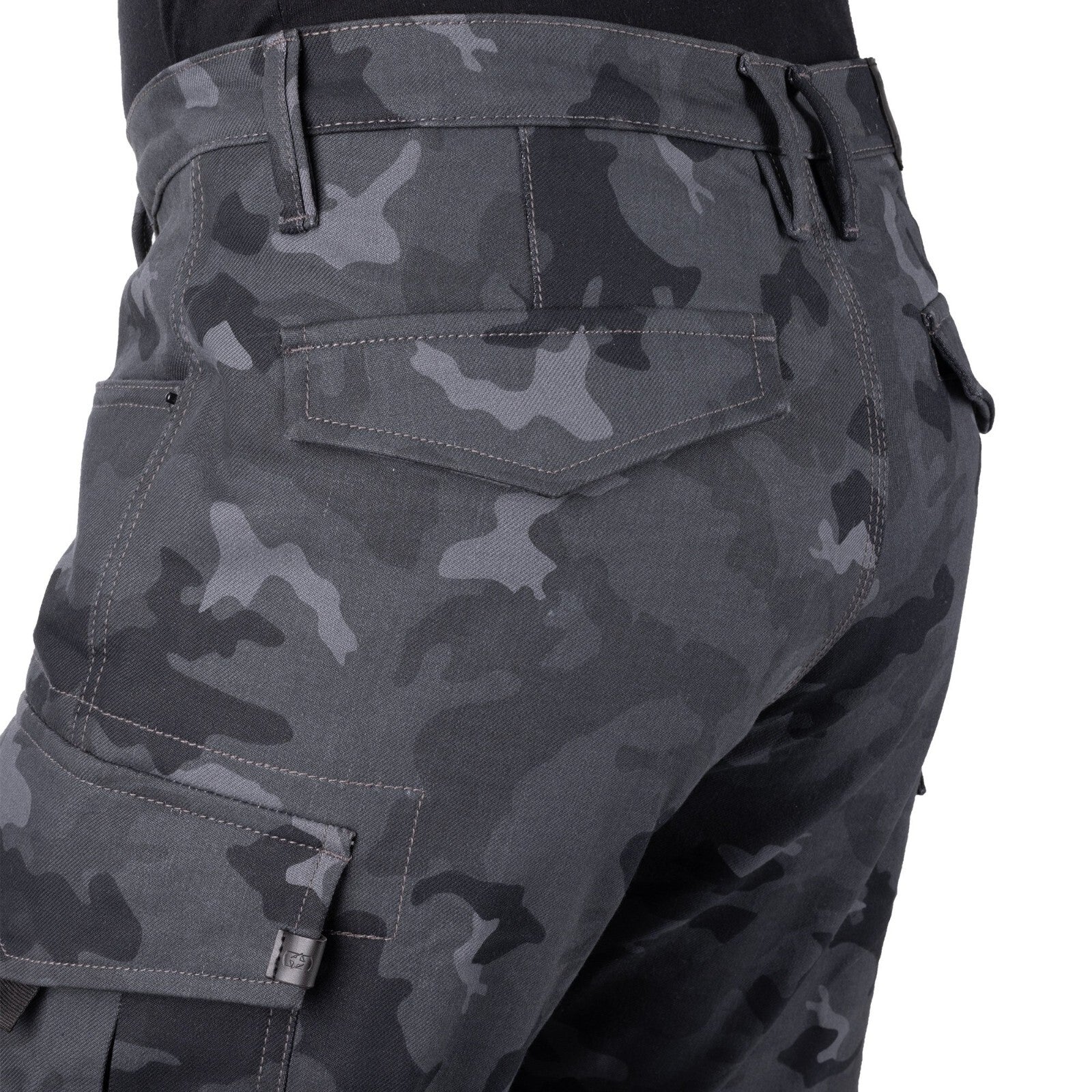 Oxford CE AA Armoured Mens Motorcycle Motorbike Cargo Pants Jeans Camo Print