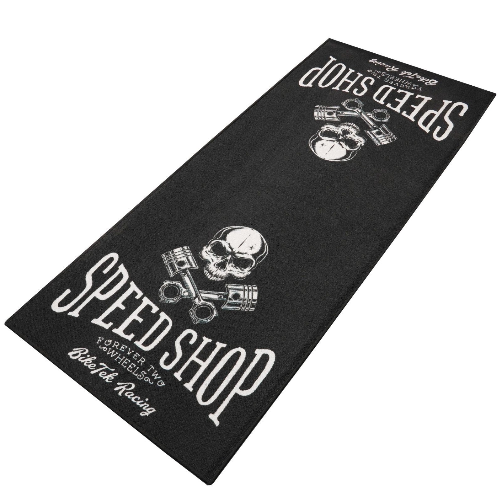 Bike Tek Custom Speed Shop Motorcycle Motorbike Workshop Garage Mat - 190x80cm