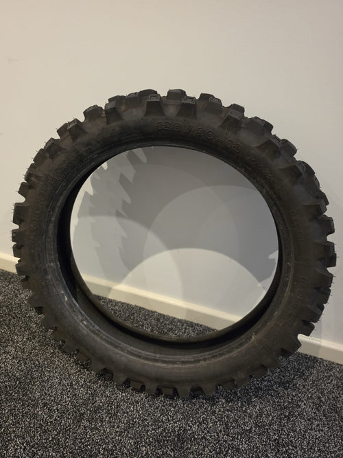 120-90-18 part worn Motorcross tyre Michelin Cross AC10