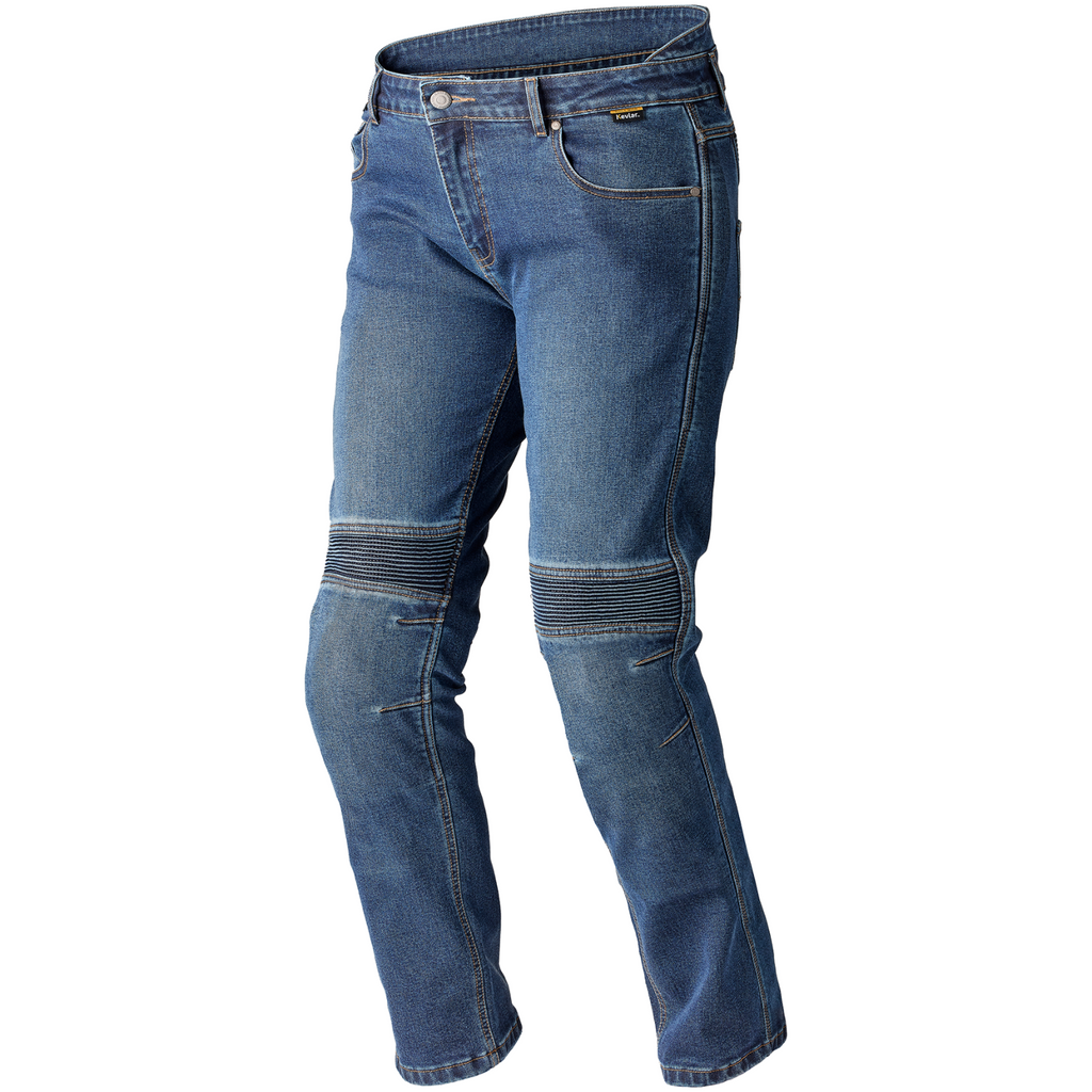 RST Tech Pro CE AAA Armoured Aramid Motorcycle Motorbike Jeans Blue - Short Leg