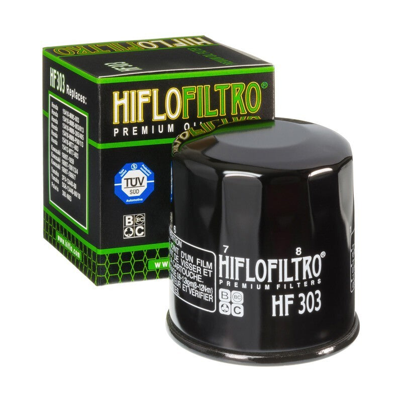 Hiflo Filtro HF303 Motorcycle Motorbike Oil Filter Honda Kawasaki Yamaha