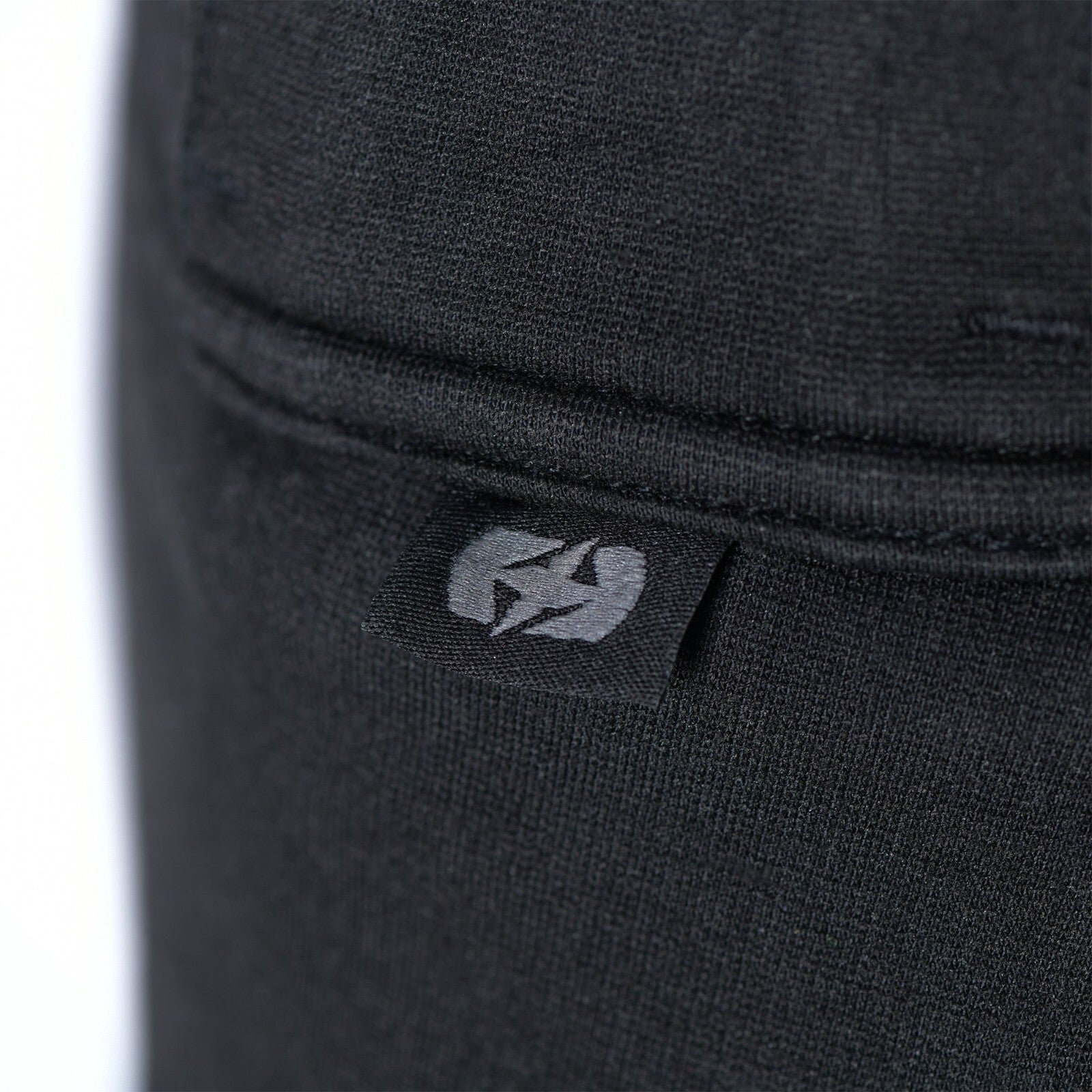 Oxford Super Moto Motorcycle Motorbike Ribbed Knee Leggings Black