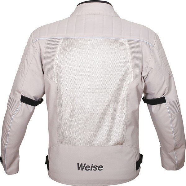 Weise Scout CE AA Mesh Air Summer Textile Motorcycle Motorbike Jacket Stone Grey