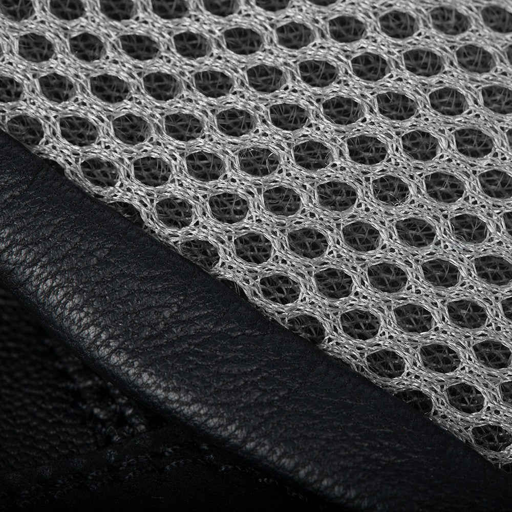 Oxford Spartan Air Lightweight Summer Mesh Motorcycle Motorbike Glove Black Grey