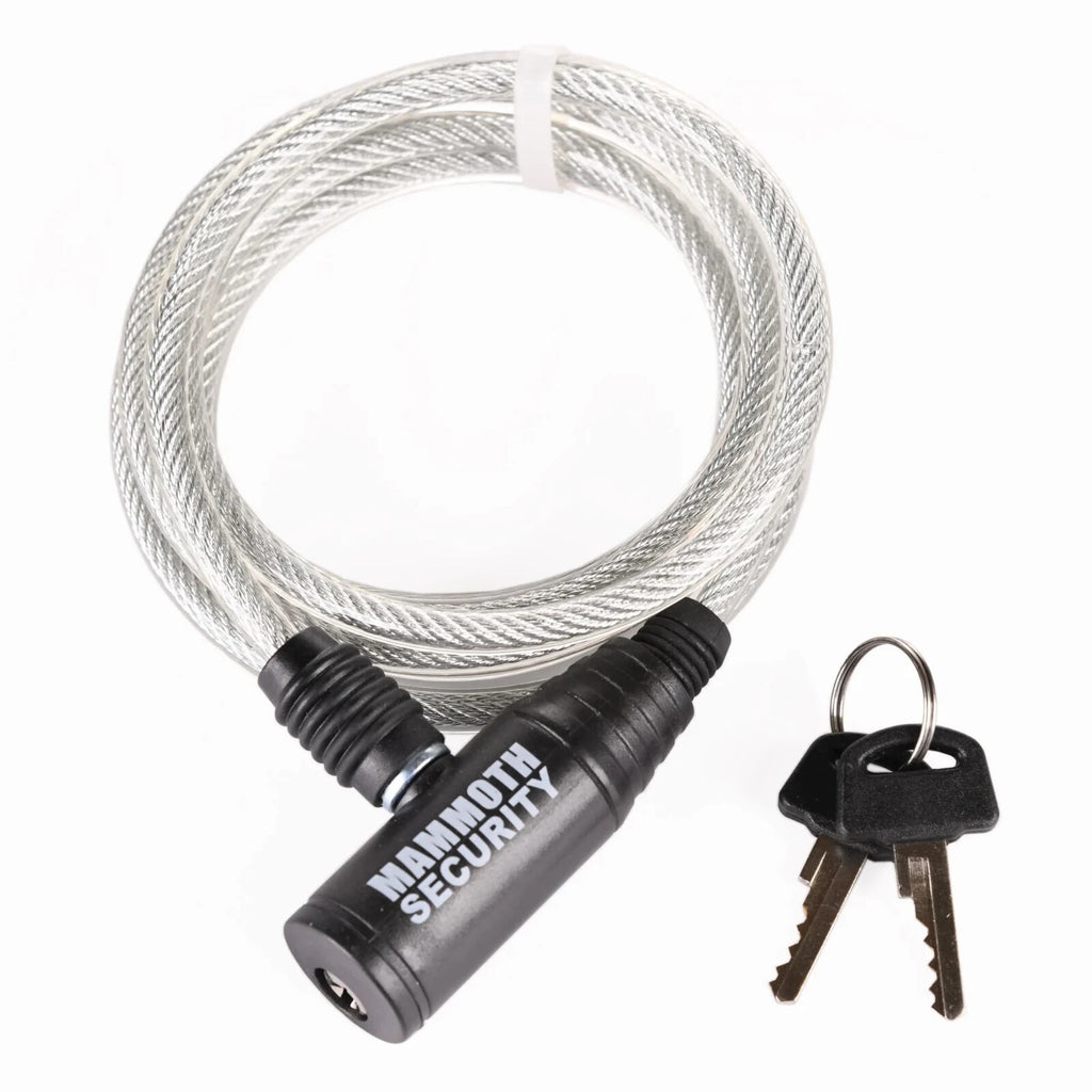 Mammoth 1.65m Motorcycle Motorbike Crash Helmet Cable Lock